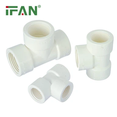 Coude en PVC à 3 voies