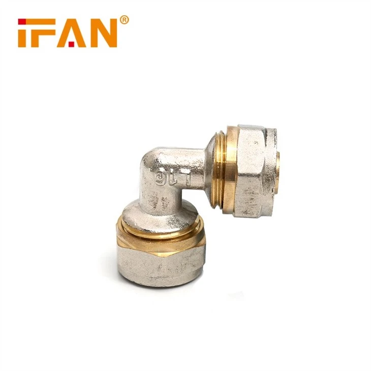 Brass Compression Elbow