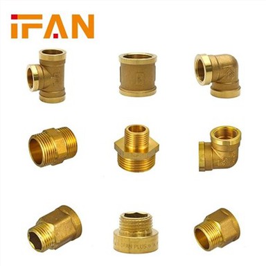 Raccords filetés en laiton