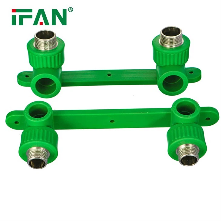 PPR Double Brass Male Elbow