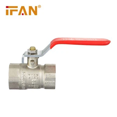 Robinet à tournant sphérique en laiton bien élevé IFAN